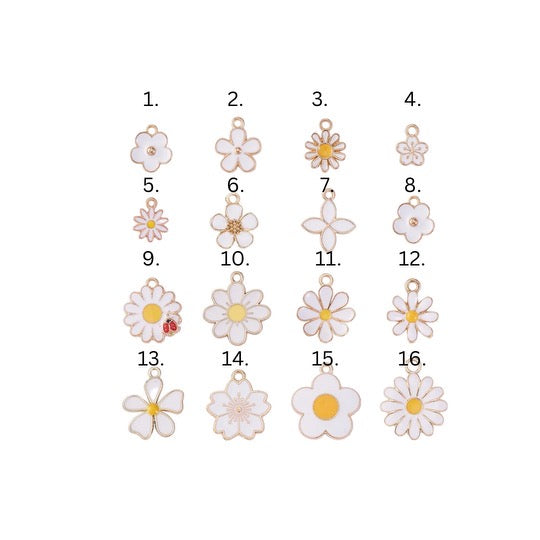 WHITE FLOWER CHARMS