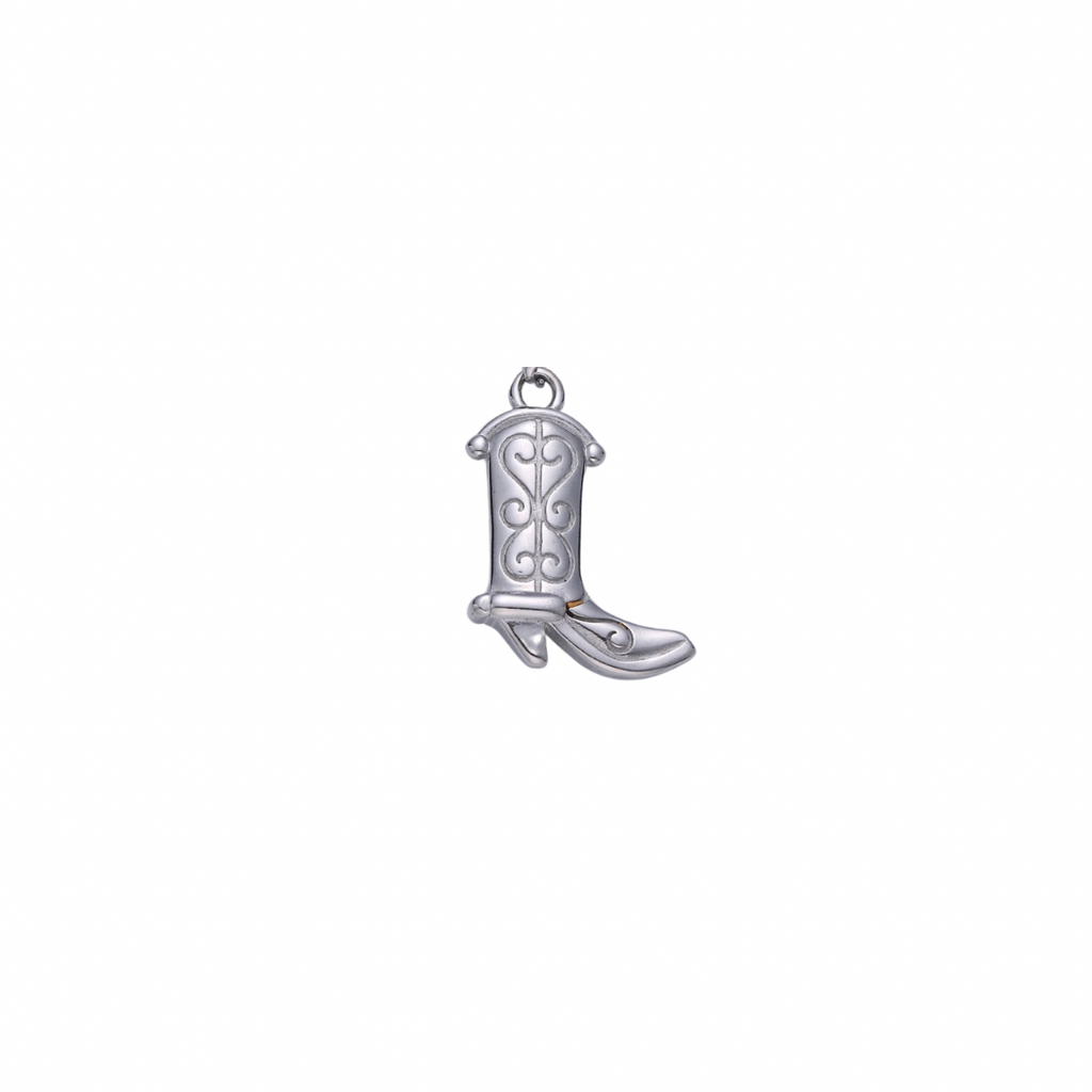 SILVER BOOTS CHARM