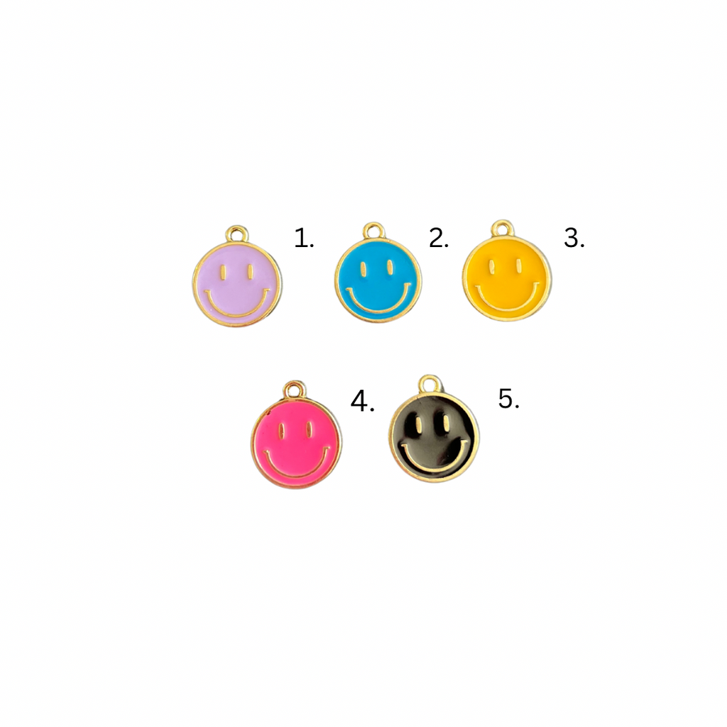 SMILEY FACE CHARMS